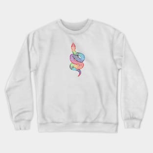 Rainbow Snake Crewneck Sweatshirt